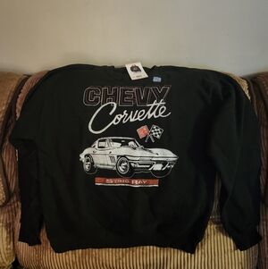 Chevy Corvette oversized Women's sweatshirt size small